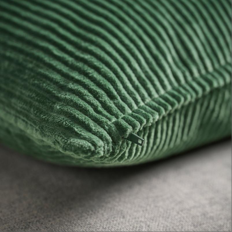 ASVEIG オースヴェイグ クッションカバー - ダークグリーン 50x50cm