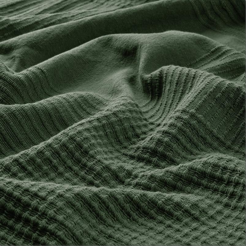 INDIRA インディーラ マルチカバー - グレーグリーン 150x250 cm