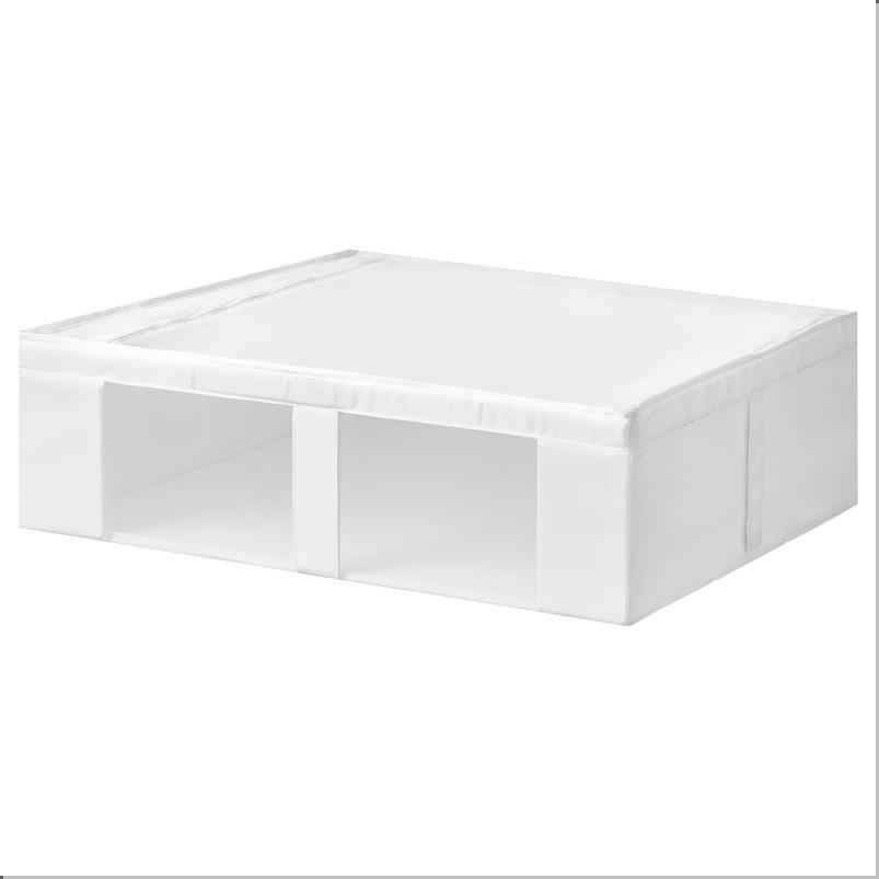 SKUBB スクッブ 収納ケース メッシュ窓付き - ホワイト 65x53x19cm
