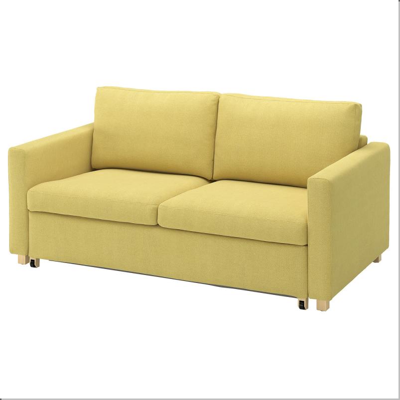 SALTSJÖBADEN サルトショバーデン 2人掛けソファベッド - フリードトゥナ イエロー