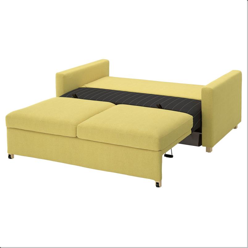 SALTSJÖBADEN サルトショバーデン 2人掛けソファベッド - フリードトゥナ イエロー