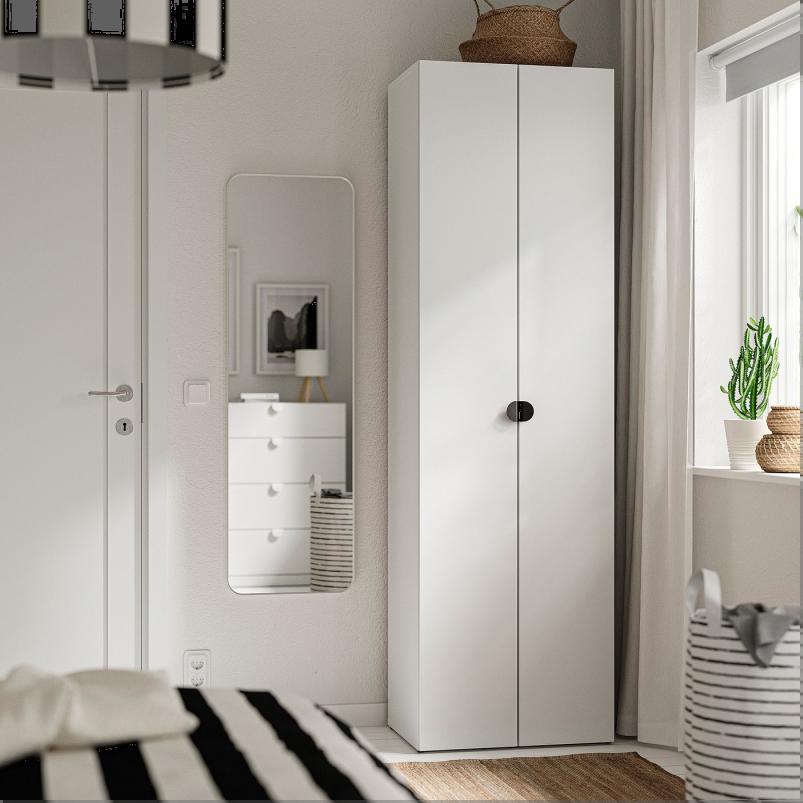 LASTARE ラスタレ ワードローブコンビネーション - ホワイト 60x42x200cm