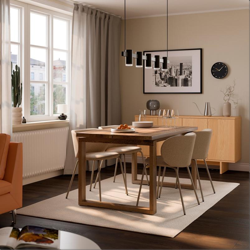 MORBYLANGA モールビロンガ / KRYLBO クリルボー テーブル＆チェア4脚