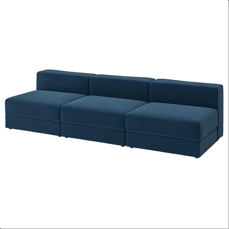 JATTEBO イェッテボ 4.5人掛けモジュールソファ - サムサーラ ダークブルー