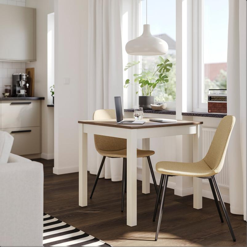 NORDMANSSKAR ノルドマンスシェール チェア - ブラック/リータフォルス イエローベージュ