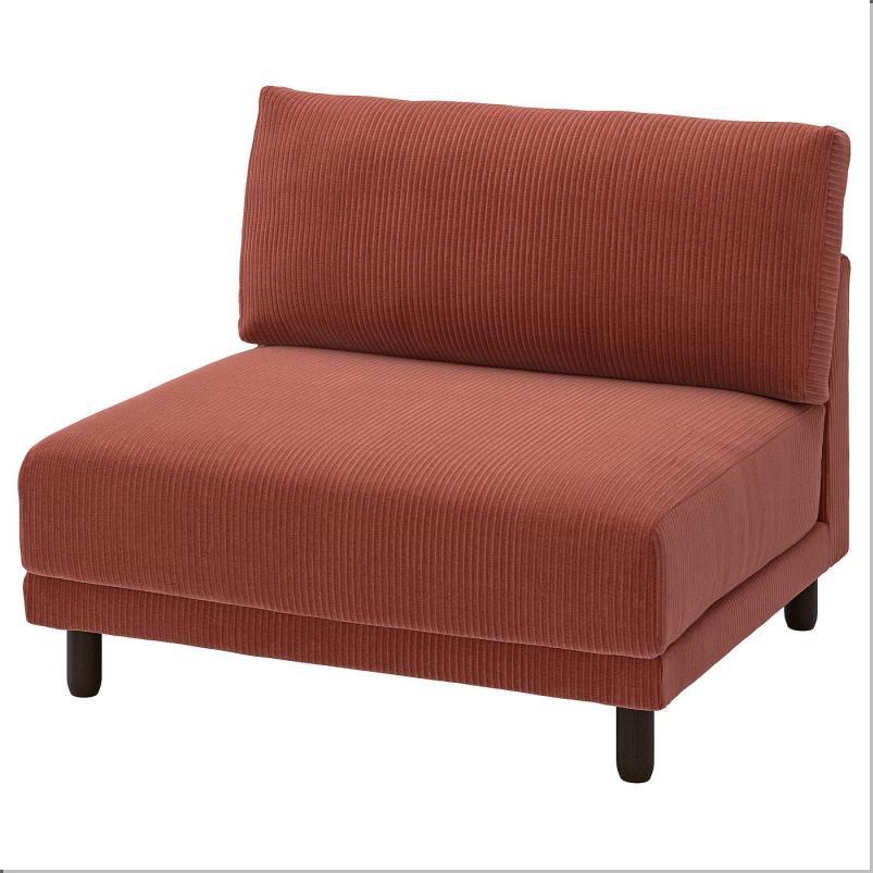 UPPAKRA ウッポークラ 1.5人掛けシートモジュール - サムサーラ ブラウンレッド