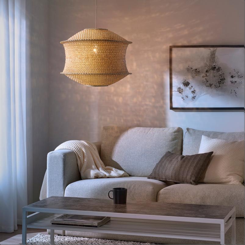 BLASTANG ブローストング / HAVSDJUP ハーヴスユープ ペンダントランプ - ベージュ/ホワイト 45cm