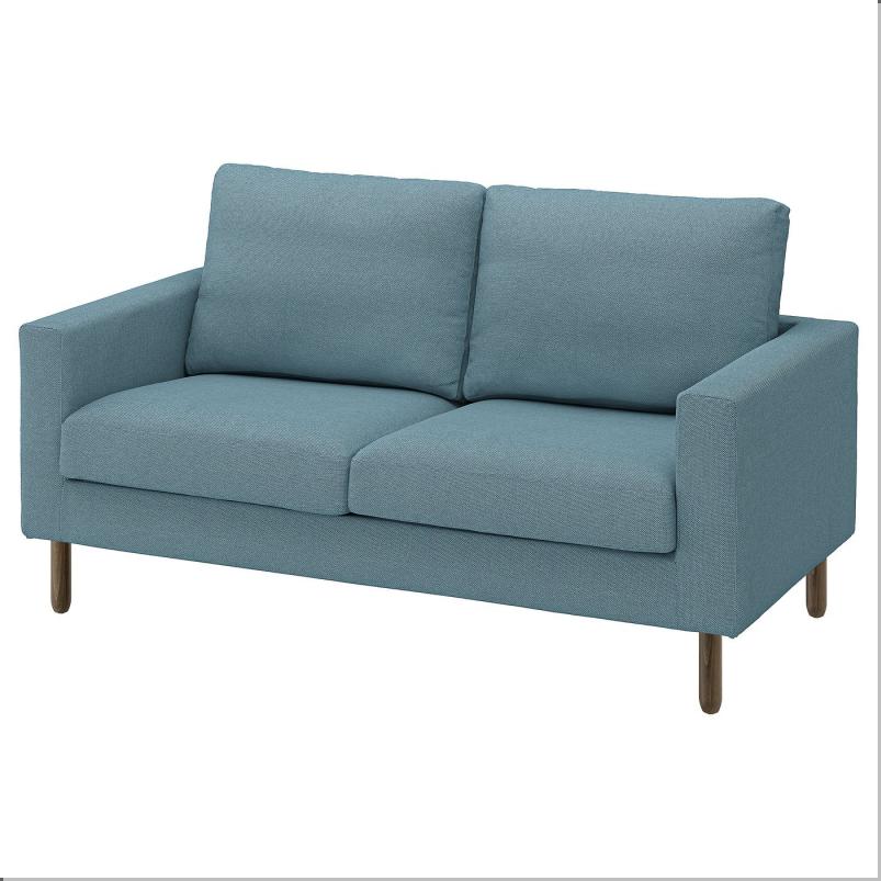SALTSJOBADEN サルトショバーデン 2人掛けソファ - フリードトゥナ ダークグレーブルー