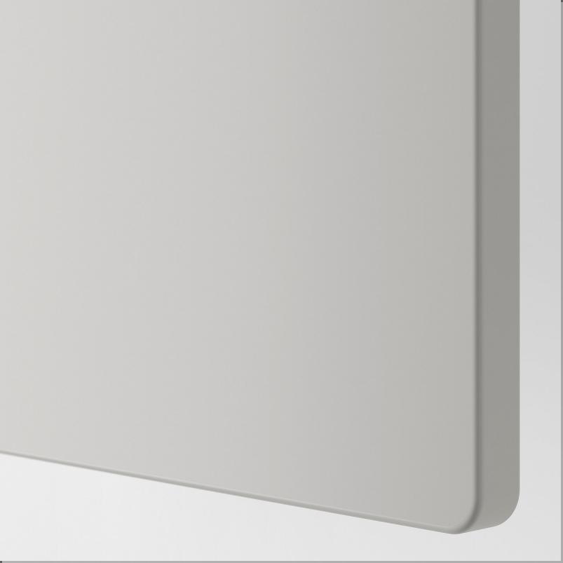 SMASTAD スモースタード 引き出し前部 - グレー 60x15cm