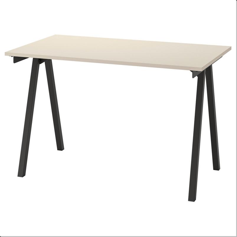 TROTTEN トロッテン 下部フレーム 天板用 - チャコール 120x70x75cm