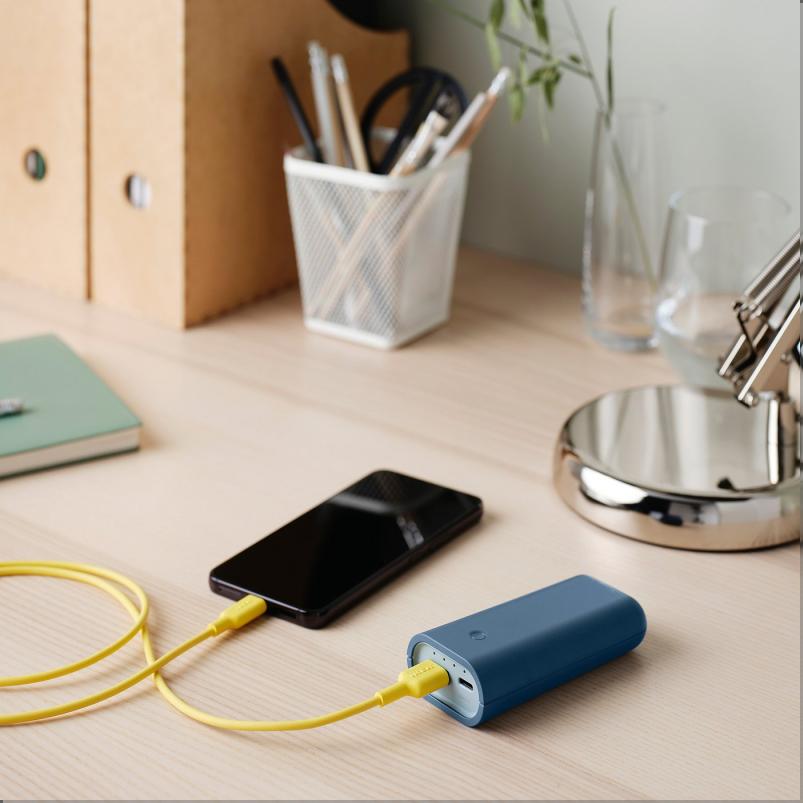 VARMFRONT ヴァルムフロント モバイルバッテリー - ブルー 5200mAh