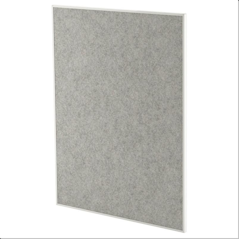 MITTZON ミッツォーン ホワイトボード/伝言板 - ホワイト 84x110x2cm