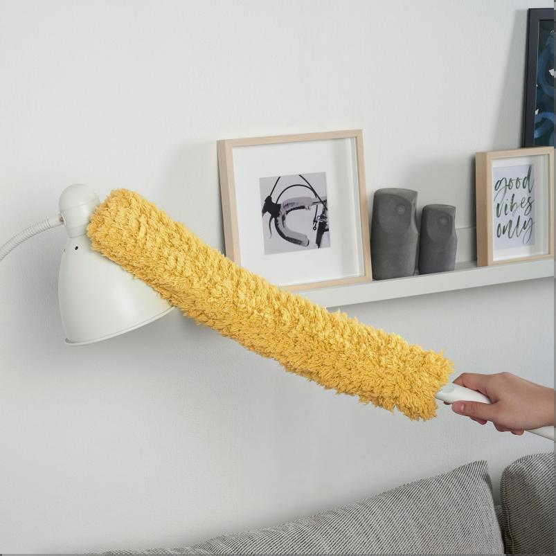 PEPPRIG ペップリグ 交換用モップ お掃除セット ホコリ取り用 - イエロー 45x7cm