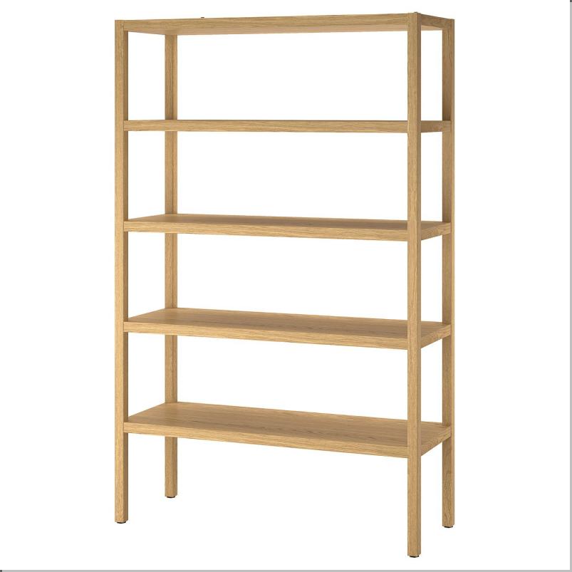 STOCKHOLM 2025 ストックホルム 2025 シェルフユニット - オーク材突き板 120x40x188cm