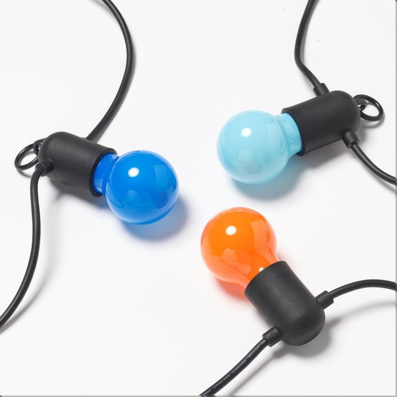SOLVINDEN ソルヴィンデン LEDライトチェーン 全12球 - 室内/マルチカラー