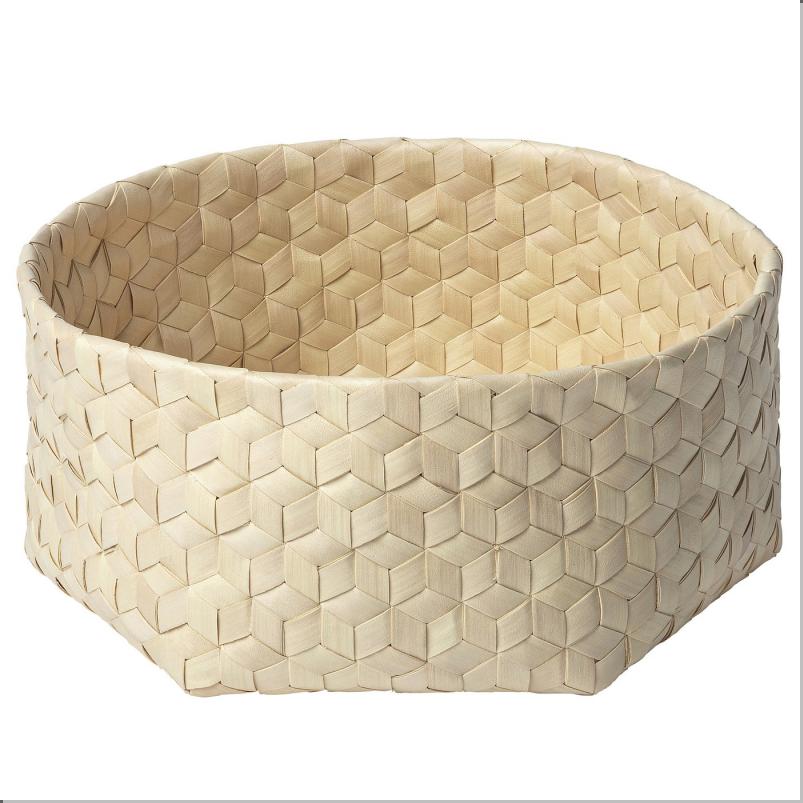 MAVINN メーヴィン バスケット - ヤシの葉 ハンドメイド 26x10x10cm