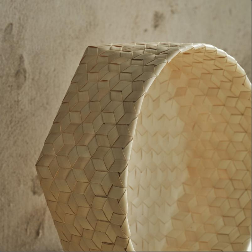 MAVINN メーヴィン バスケット - ヤシの葉 ハンドメイド 26x10x10cm
