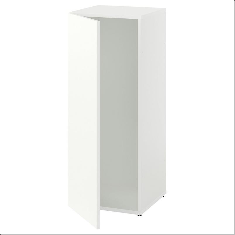 LASTARE ラスタレ フレーム 扉付 - ホワイト 40x42x100cm