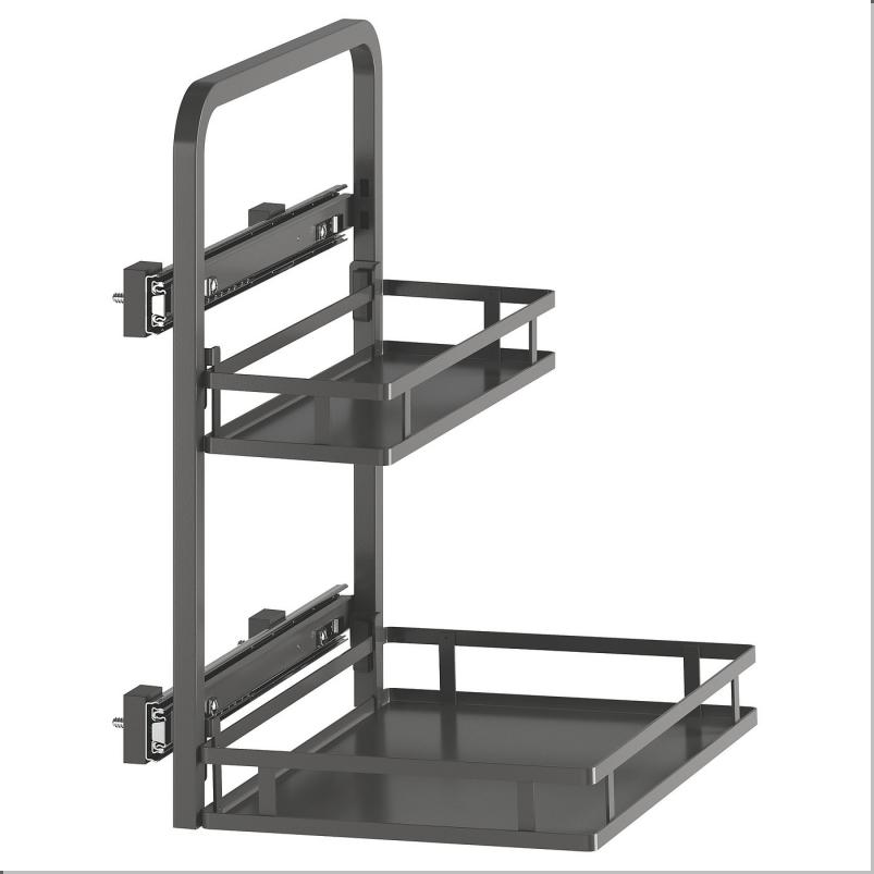 UTRUSTA ウートルスタ シンク下収納 35x29x43cm