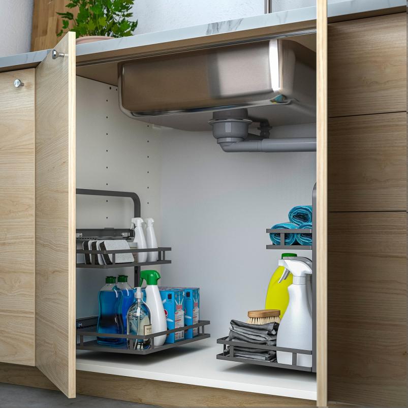 UTRUSTA ウートルスタ シンク下収納 35x29x43cm