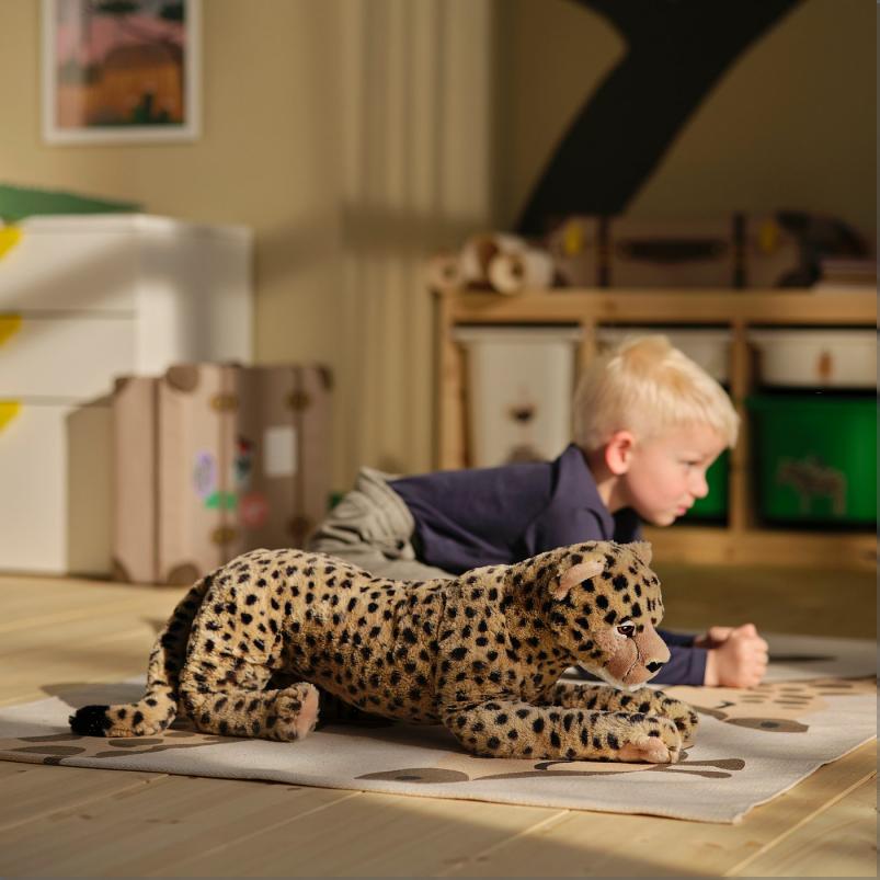 SANDLOPARE サンドローパレ ぬいぐるみ - チーター/ベージュ 50cm