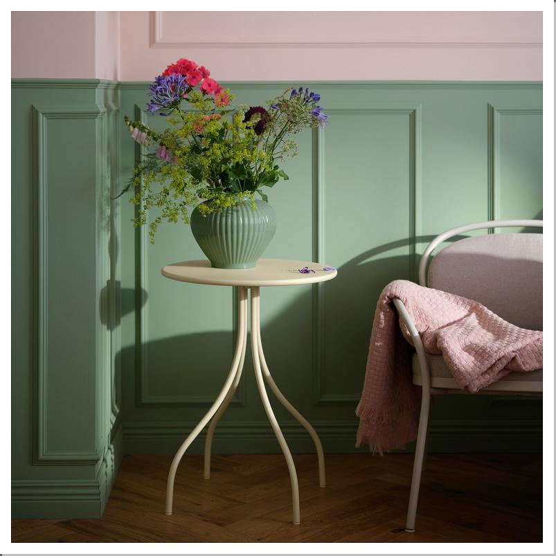 TANEBRO トーネブロ サイドテーブル - 室内/屋外用/ペールイエロー 46cm