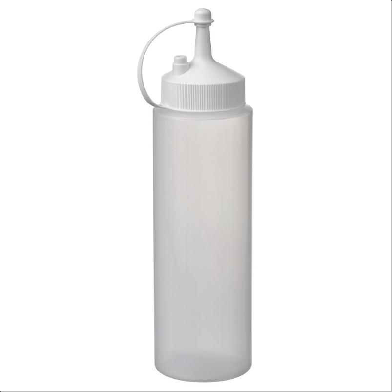 GRILLTIDER グリルティデル スクイズボトル - ホワイト/透明 330ml