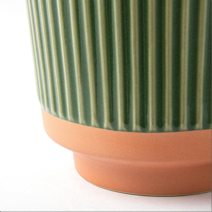 MAVINN メーヴィン 鉢カバー - グリーン/サンド