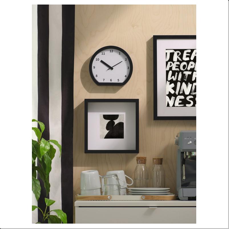 LOVGRODA ローヴグローダ 時計 - ブラック 22x20x4cm