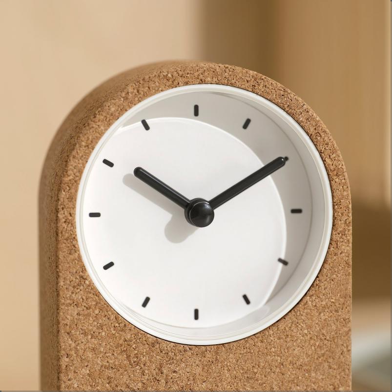 FLODKRAFTA フロードクレフタ 時計 - コルク ホワイト 8x15x4cm