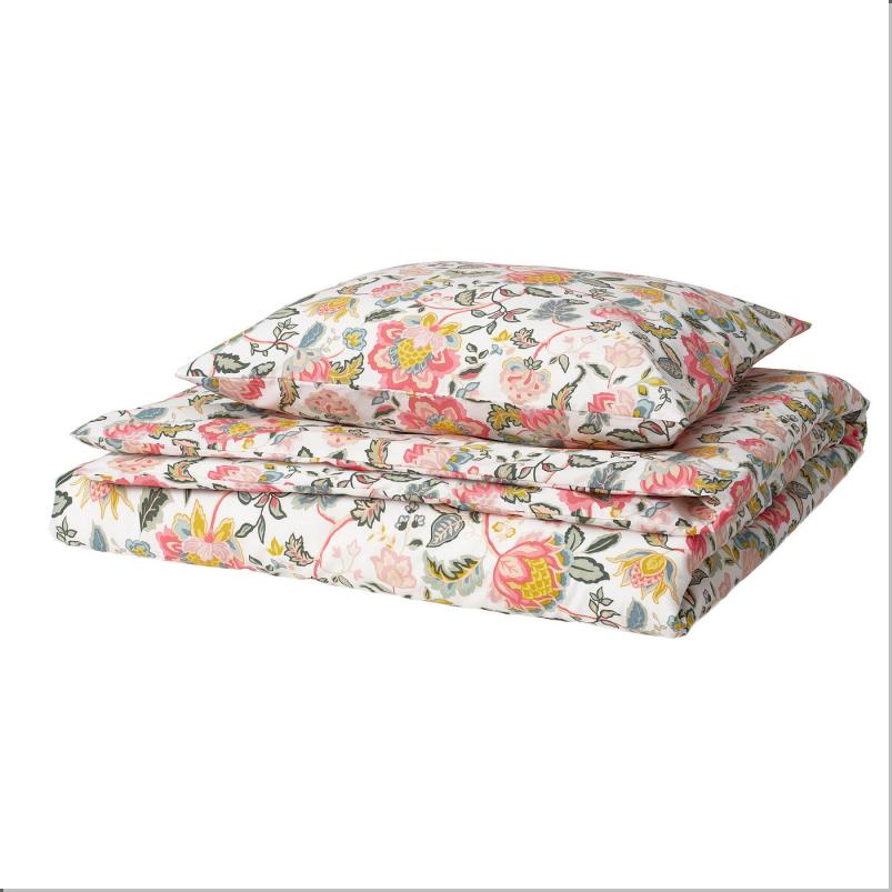 DAGGSALVIA ダッグサルヴィア 掛け布団カバー＆枕カバー - マルチカラー/フローラルパターン 150x200/50x60cm