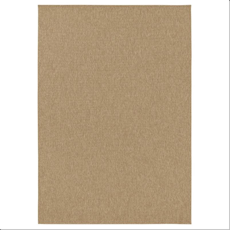LATTBETONG レットベトング ラグ 平織り、室内/屋外用 - ベージュ/ライトブラウン 160x230cm