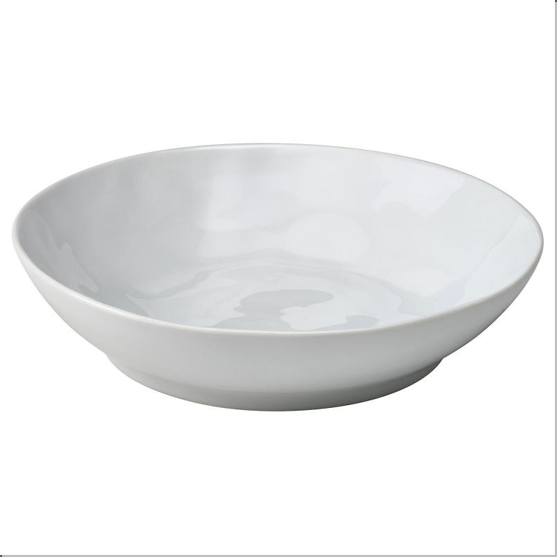 FORELLTETRA フォレルテトラ 深皿 - ホワイト 21x19 cm