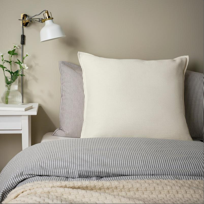 LAGERPOPPEL ラーゲルポッペル クッションカバー - オフホワイト 65x65 cm