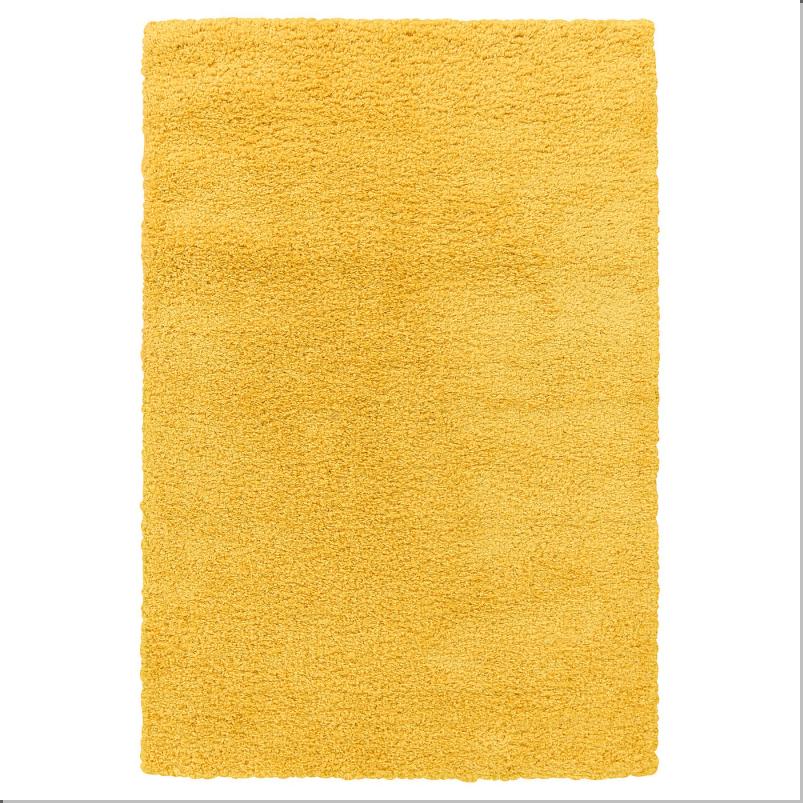 ÄRENDE エーレンデ シャギーラグ - イエロー 120x180 cm