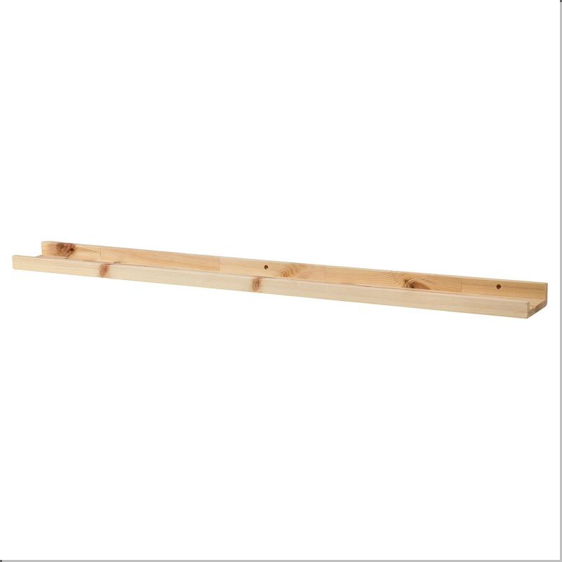 NORDHÄGG ノルドヘッグ アート用飾り棚 - パイン材 100 cm