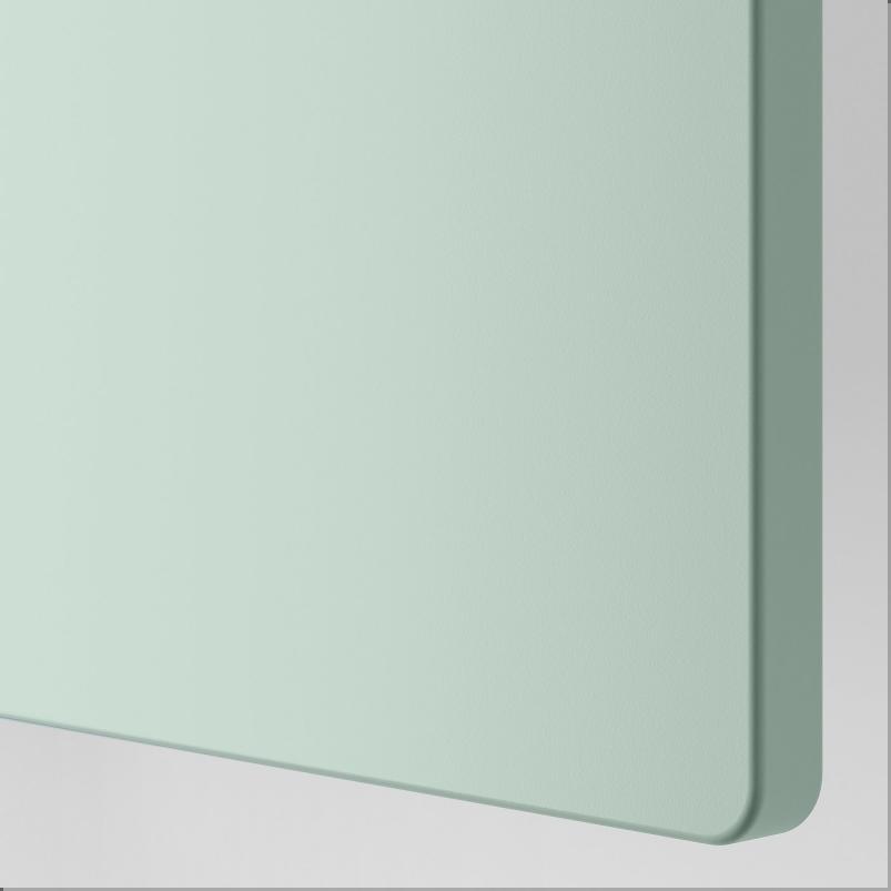 SMASTAD スモースタード / PLATSA プラッツァ 収納コンビネーション - ホワイト/ライトグリーン 棚板6枚付 120x42x123cm