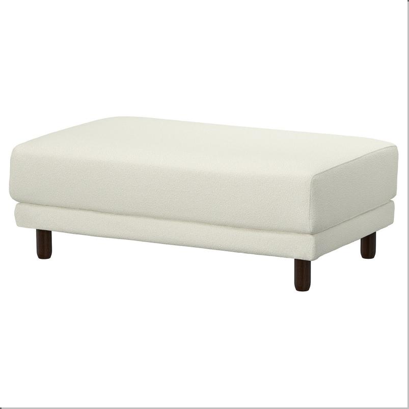 UPPAKRA ウッポークラ オットマン - アクスヴァラ オフホワイト