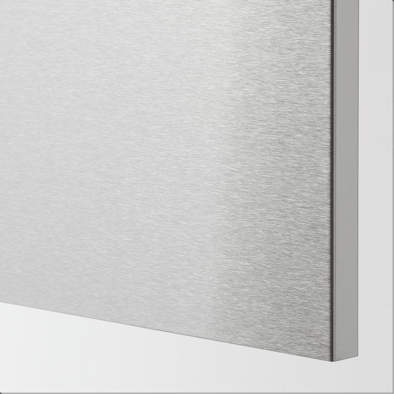 VARSTA ヴォールスタ 食器洗い乾燥機用フロントパネル2枚セット - ステンレススチール 45x80cm