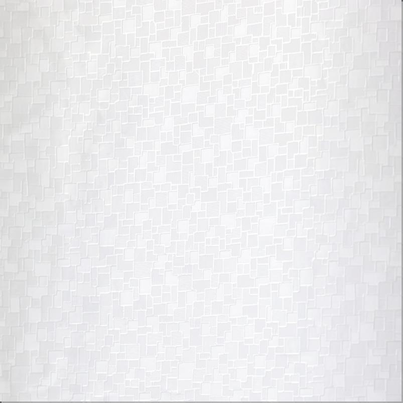 BJARSEN ビエルセン シャワーカーテン - ホワイト 180x200cm