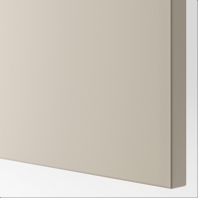 LAPPVIKEN ラップヴィーケン 引き出し前部 - ライトグレーベージュ 60x26cm