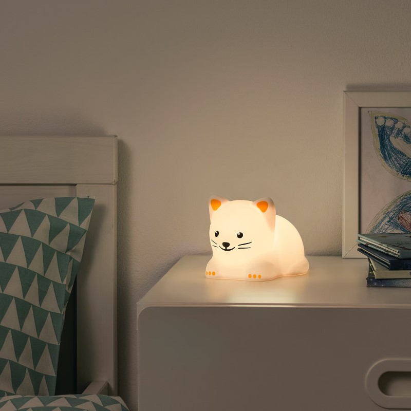 TOVADER トーヴェーデル LEDナイトライト - ネコ 電池式