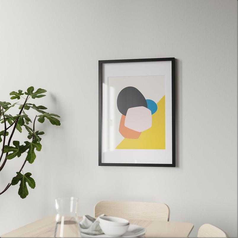 RODALM ローダルム フレーム - ブラック 50x70cm