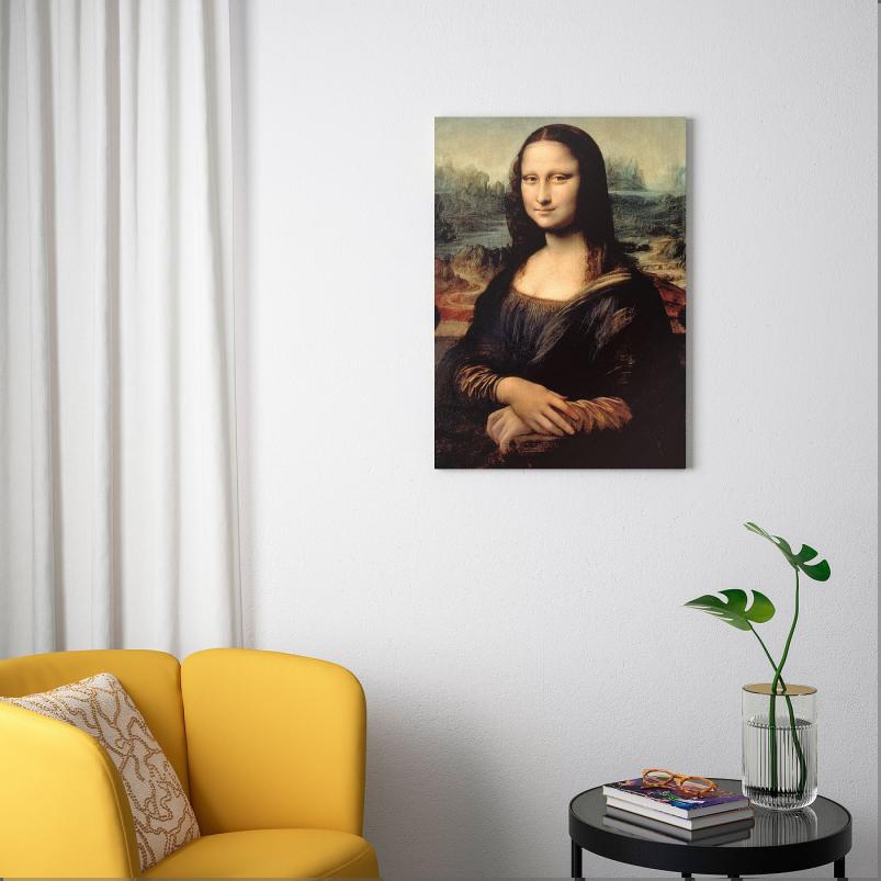 PJATTERYD プィエッテリード アート - モナ・リザ、2 50x70cm