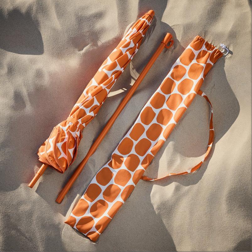 STRANDON ストランドン パラソル - ブライトオレンジ 140cm