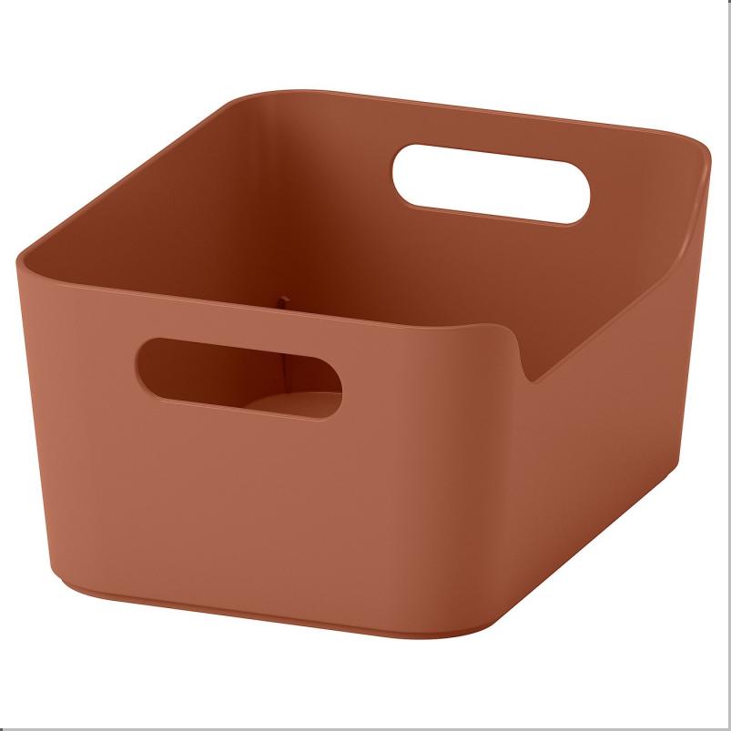 UPPDATERA ウップダテラ ボックス - レッドブラウン 24x17cm