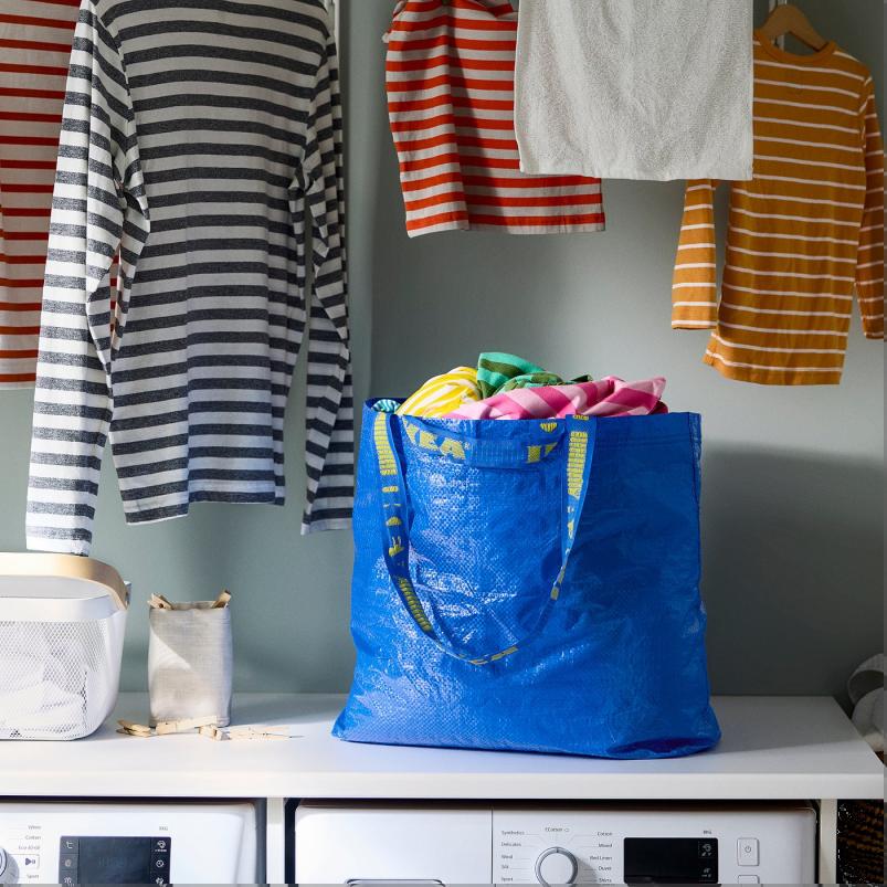 FRAKTA フラクタ キャリーバッグ M - ブルー 45x18x45cm/36L