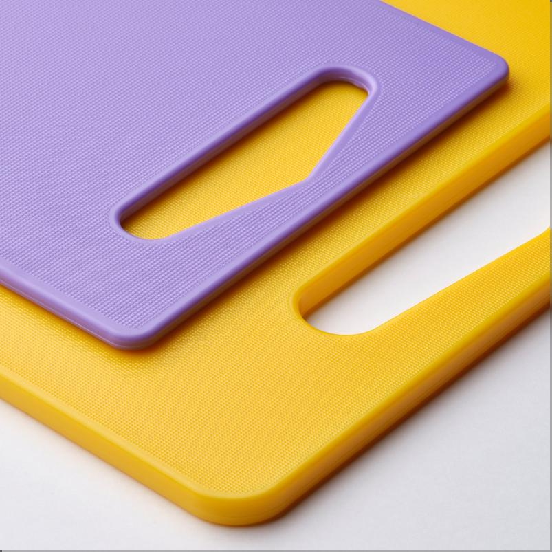 BERGTUNGA ベリトゥンガ まな板2枚セット - ブライトイエロー/ライラック