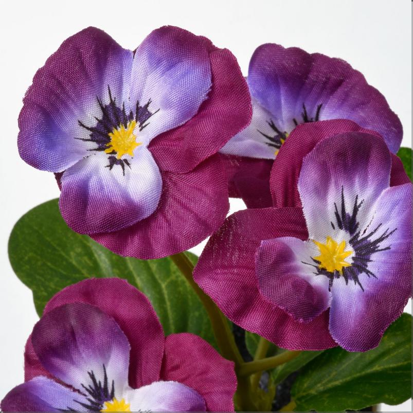 FEJKA フェイカ 人工観葉植物 - 室内/屋外用 パンジー 6cm