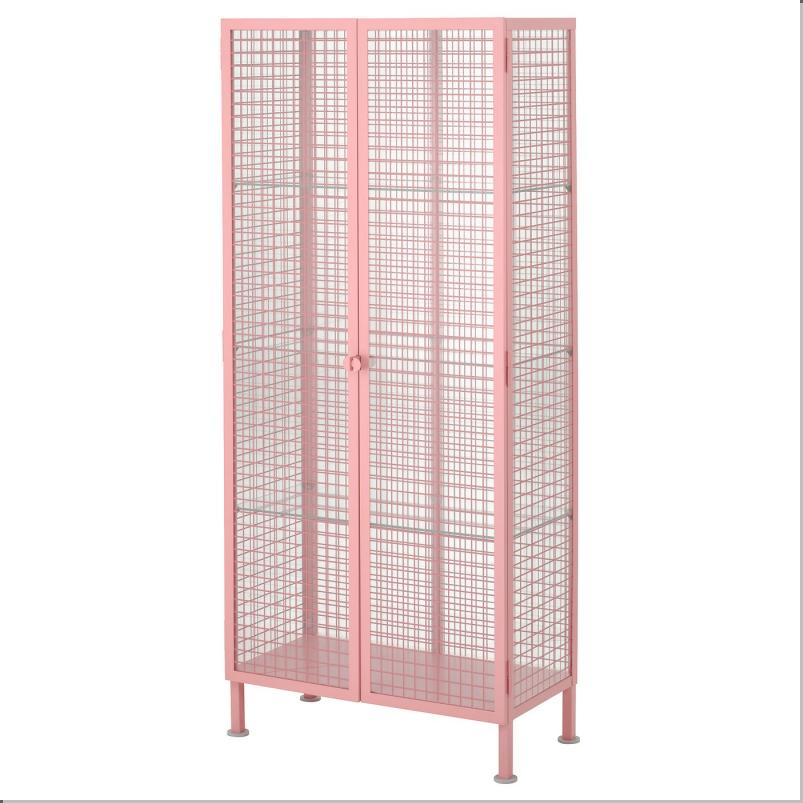 IKEA PS 2026 コレクションケース - ライトピンク 73x36x160 cm